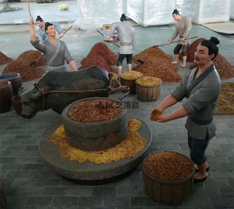 古代稻谷粘膜場(chǎng)景